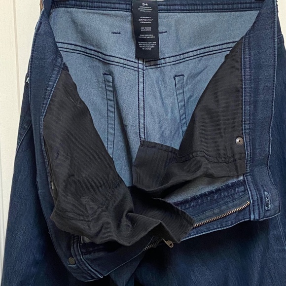 Travis Mathew Mens Jeans Dark Wash Straight Fit Comfort Stretch Size 34x32 - Picture 5 of 10